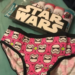 Little girls sz 8 star wars hipster underwear